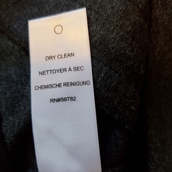 Adrianna Papell Charcoal Gray Knit Pant Sz 8 - Picture 5 of 13